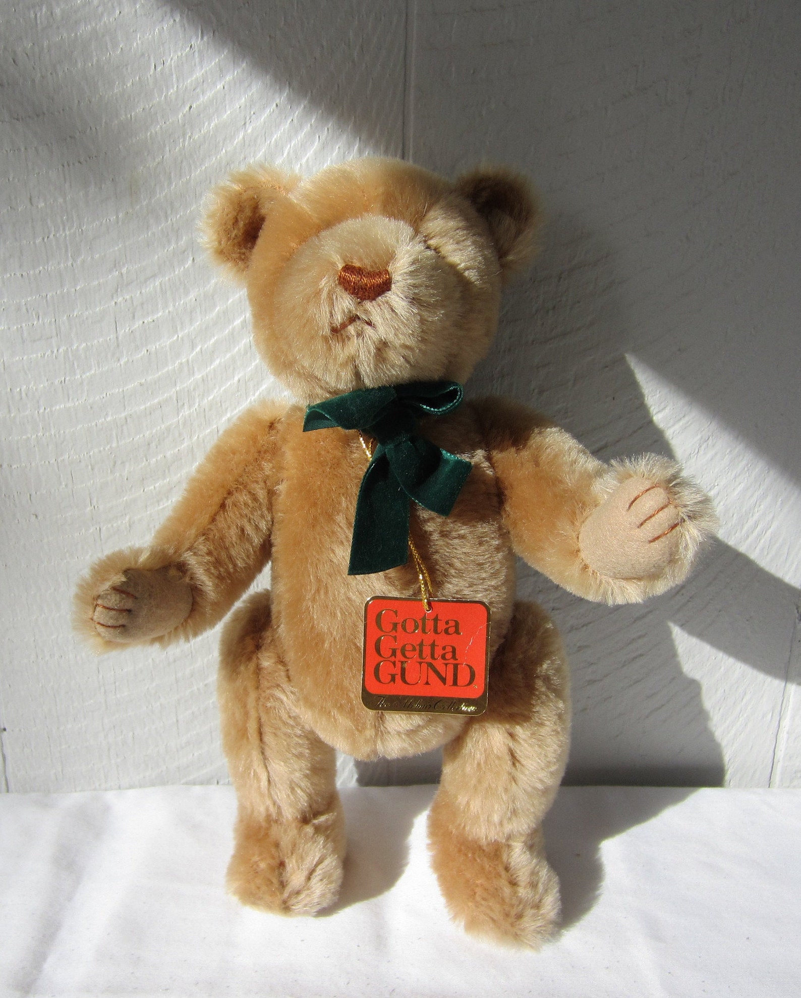 Gund Mohair Teddy Bear Jeremy Gund Teddy Bear Collectible | Etsy