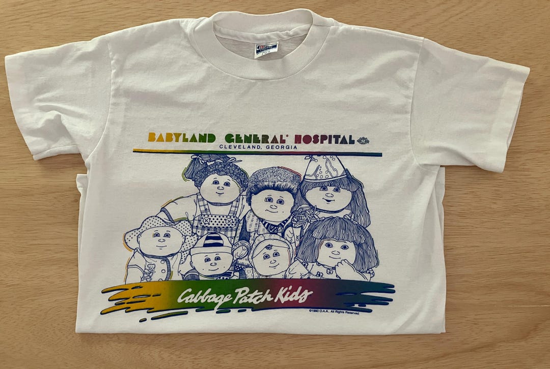 Cabbage Patch Kids T Shirt, Babyland General Hospital Tee Shirt