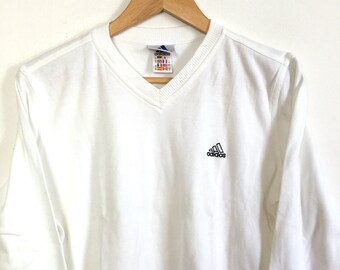 grey and white adidas sweatshirt