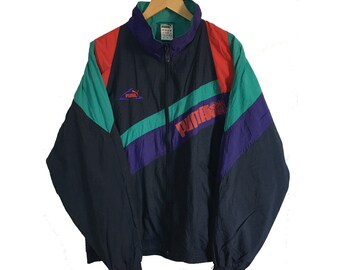red puma windbreaker