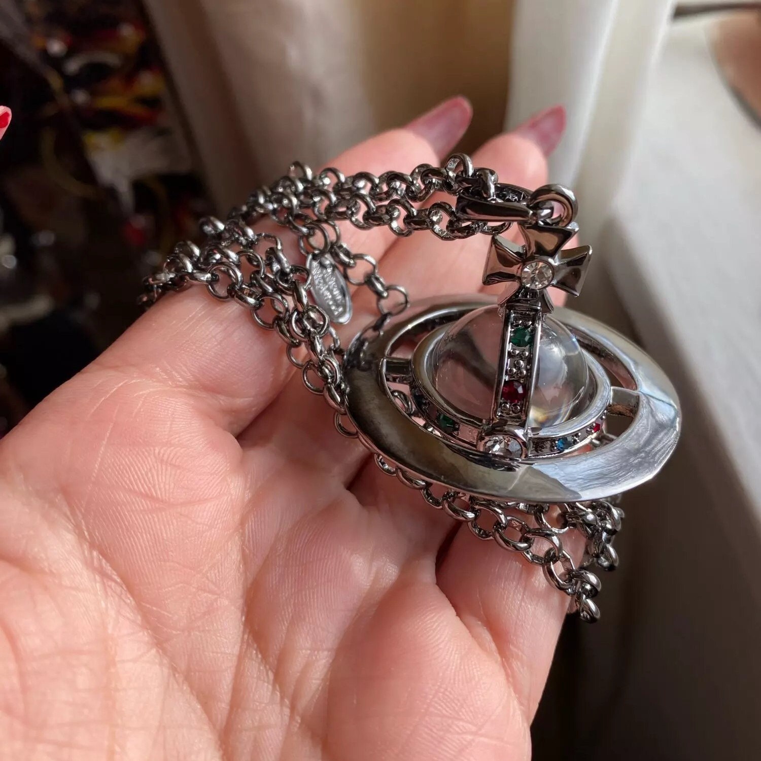 Vivienne Westwood Vivienne Westwood necklace Silver/Gold Etsy