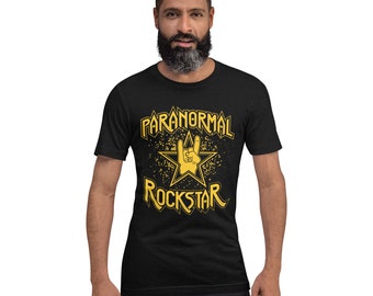 Paranormal Rockstar  Psychic, Tarot Card Readings, Fortune Teller, Witchy, Ghost Hunting, Halloween Shirt, Gypsy T shirt