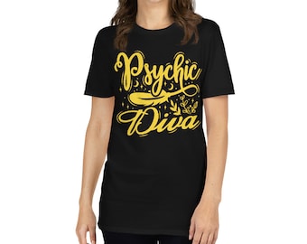 Psychic Diva  Intuition Rock Star Celebrity Vibes Psychic Metaphysical Paranormal Fortune Teller T Shirt