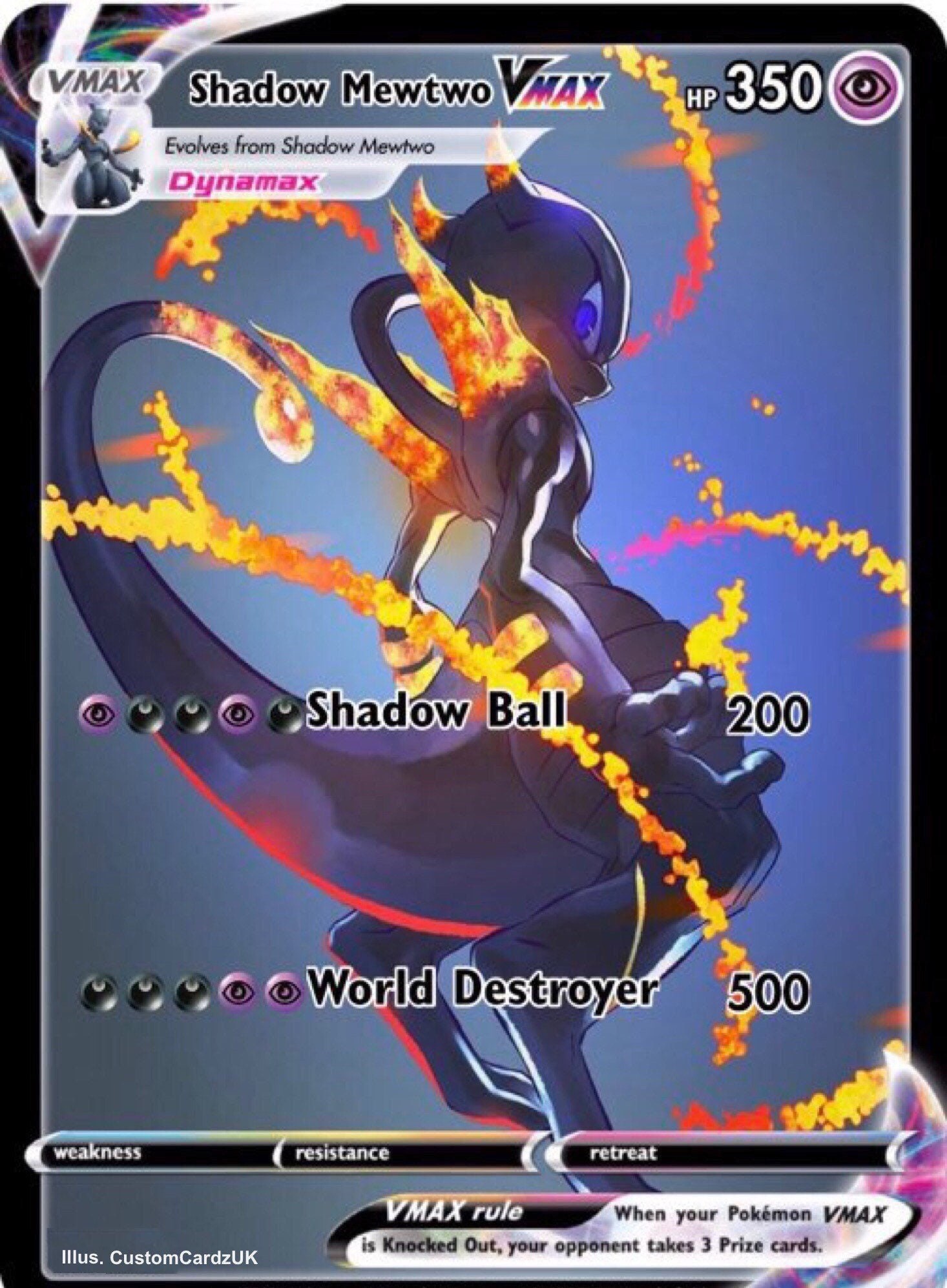 Mega Shadow Mewtwo - Etsy