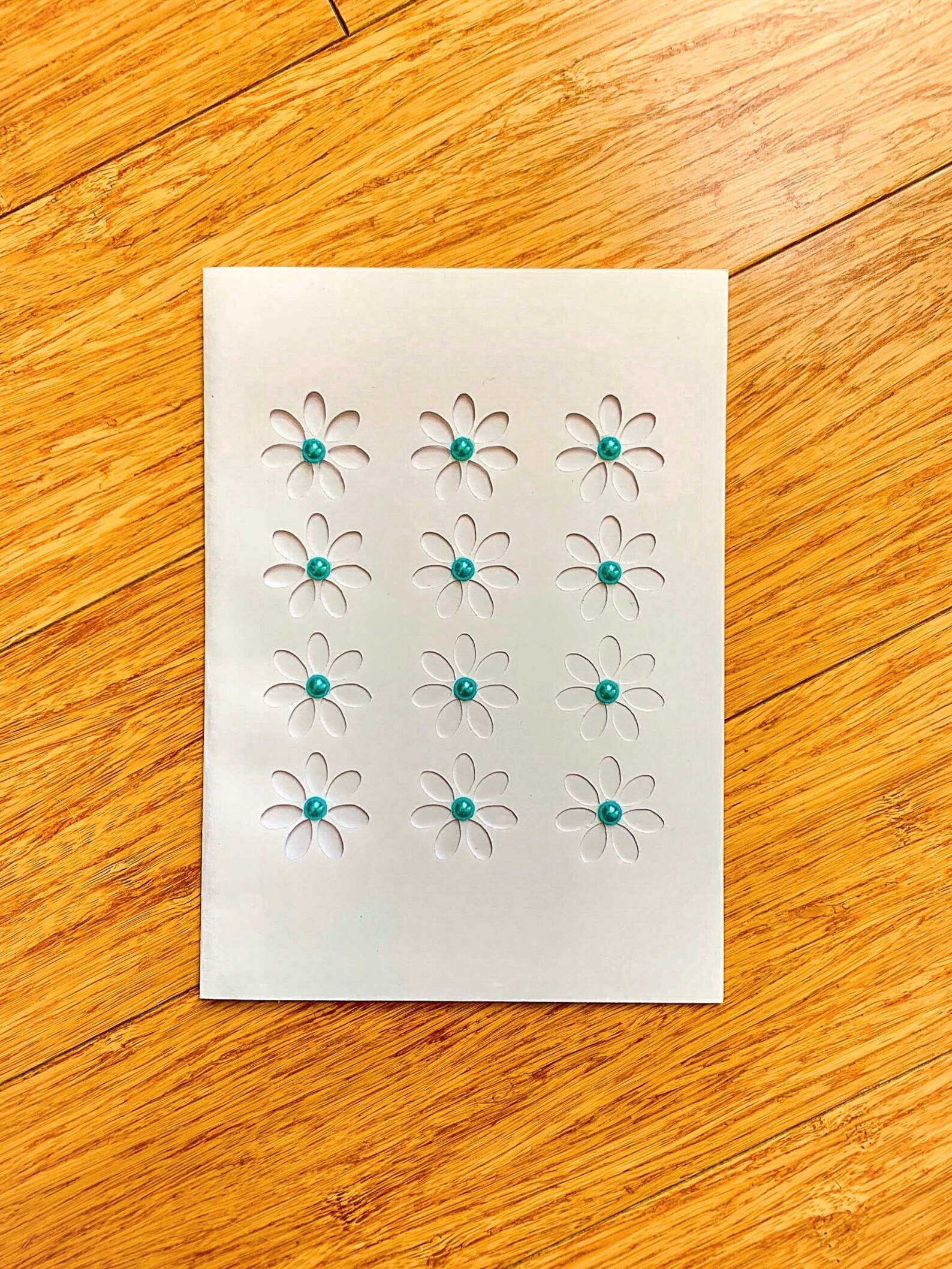 Die Cut General Use Greeting Cards Rhinestone Greeting Cards Etsy