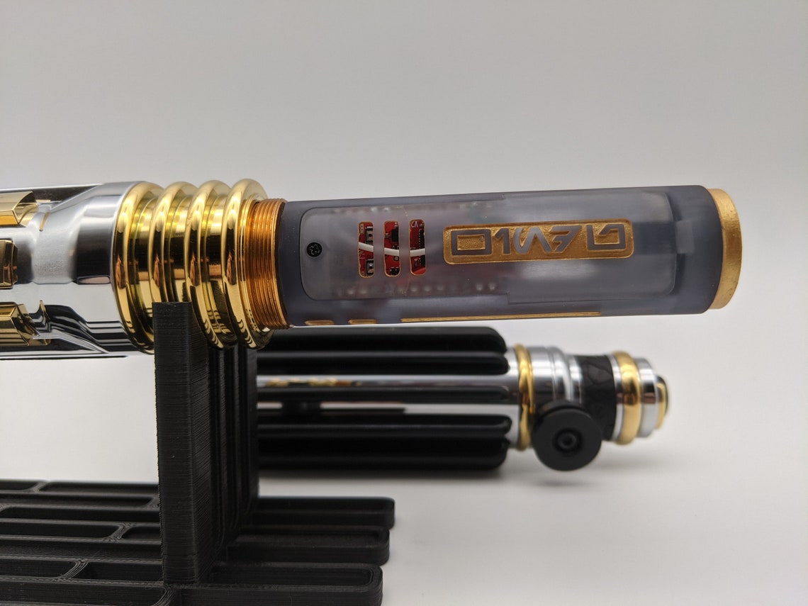 89Sabers Mace Windu Lightsaber Installed with Proffie Pixel Etsy