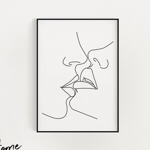 andy blank kiss art