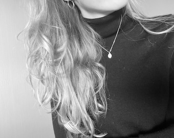 Miraculous Medal Sterling Silver Necklace | Small Virgin Mary Medal | Catholic Jewelry for Daughter | Girl Baptism Gift