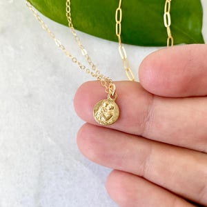 St Anthony Pendant 18k - Etsy