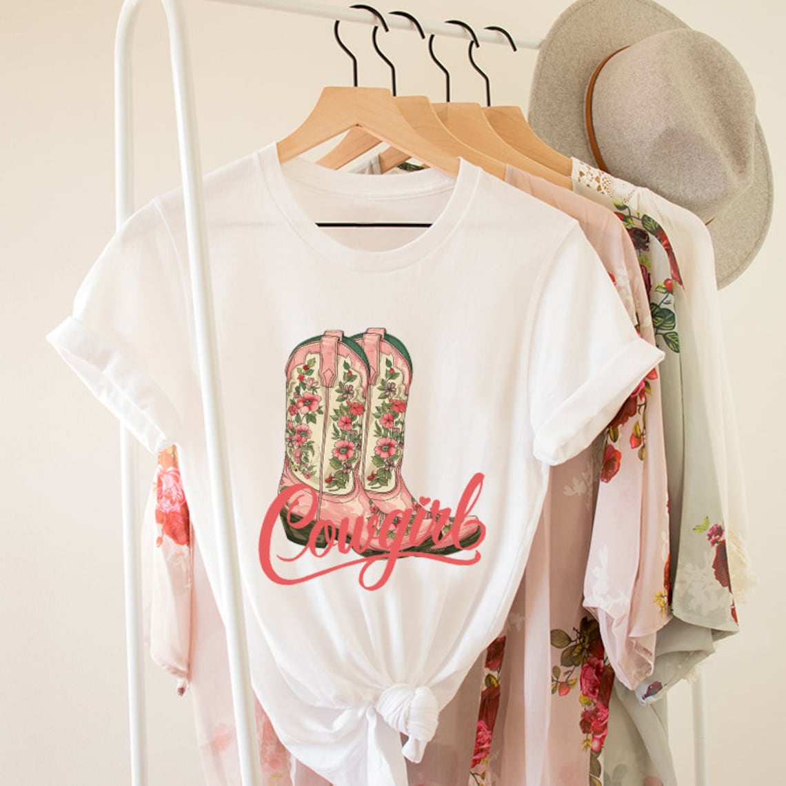 Western Boots Graphic Tee main image 0