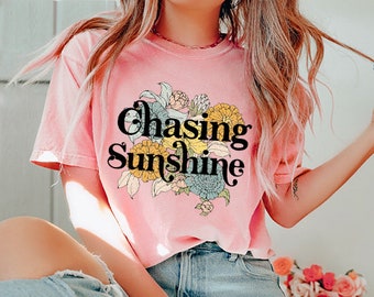 Chasing Sunshine Graphic T Shirt