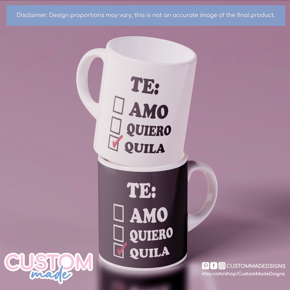 Te amo te quiero tequila SVG editable Vector dxf png Etsy