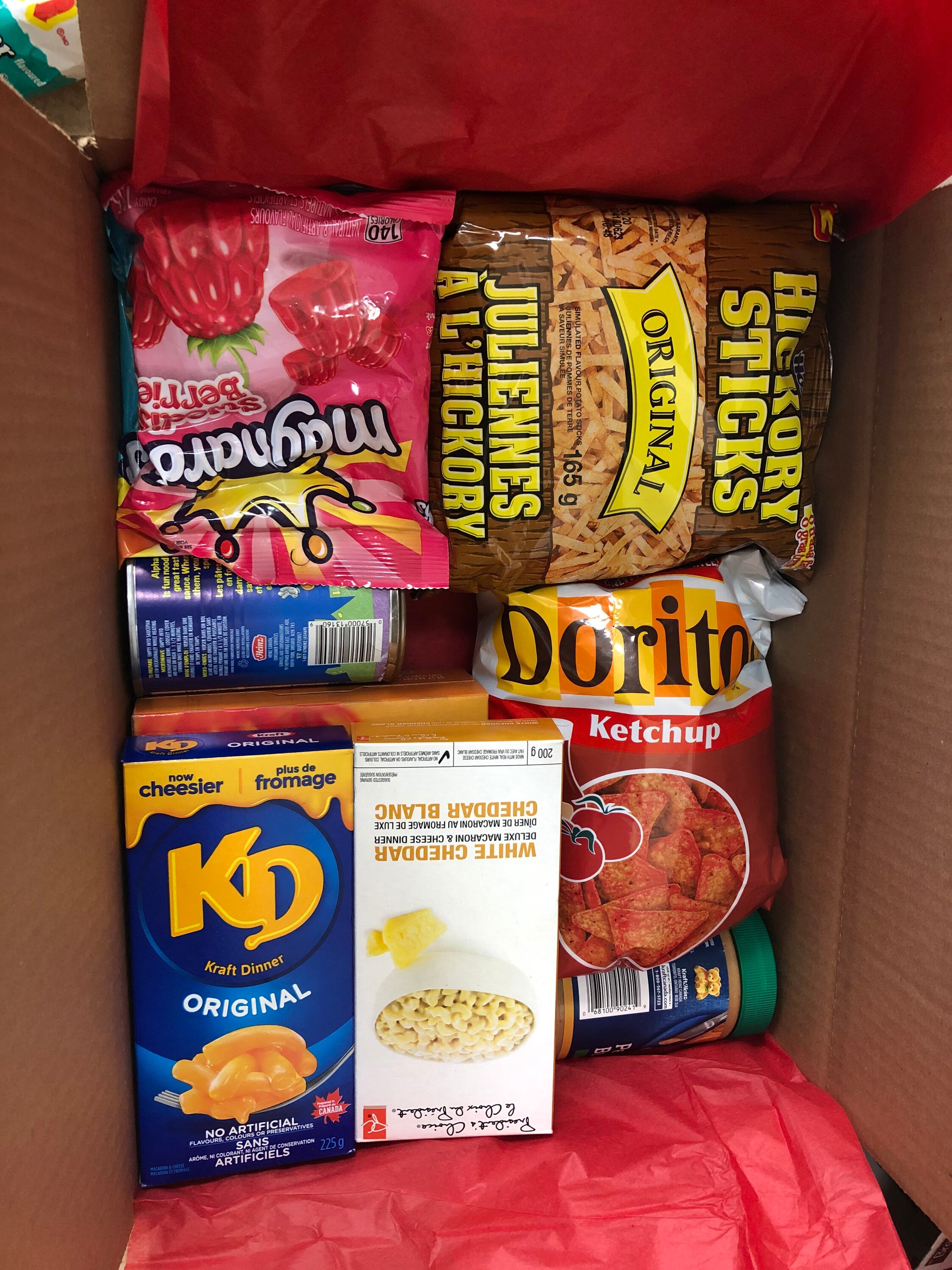 Canadian snack & food box All Canadian snacks only found in Etsy