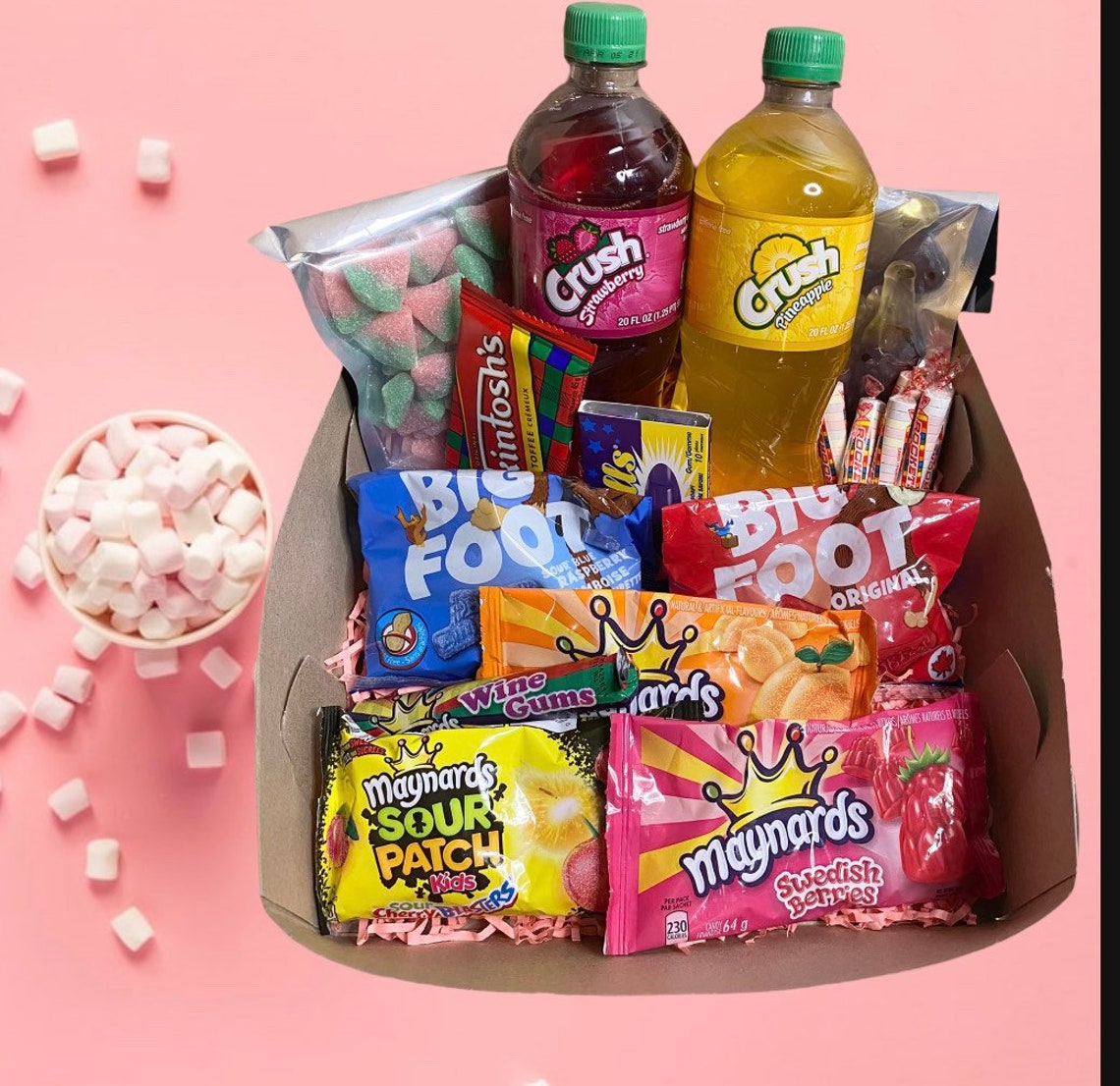 Bake & munchie box munch box enjoy some Canadian snacks . Etsy