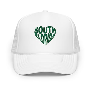 USF Heart Foam trucker hat