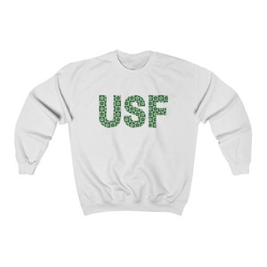 USF Flower Checkered Sweatshirt