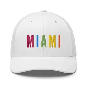 UM Rainbow Trucker Hat