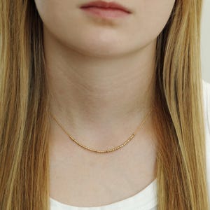 Fuck the Patriarchy Morse Code Necklace Your choice of Sterling Silver or 14k Gold Filled image 7