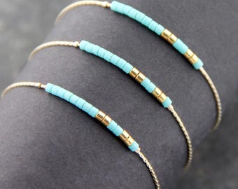 Personalized Morse Code Bracelet: Sister Gift, Sterling Silver, Gold Filled