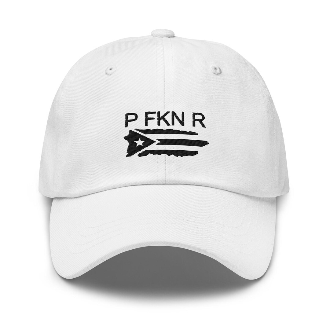 P Fkn R Hat P FKN R Baseball Cap Puerto Rican Pride Dad Hat - Etsy