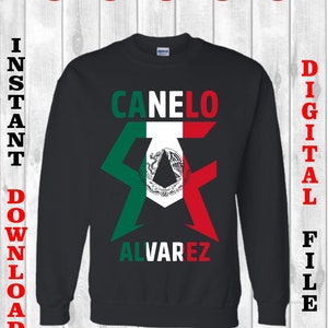 Canelo Alvarez, svg cutting files - png  clipart -EPS - Scalable Vector file, INSTANT DOWNLOAD