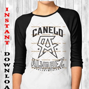 Canelo Alvarez Orgullo Mexicano Design, svg cutting files - png  clipart -EPS - Scalable Vector file, INSTANT DOWNLOAD