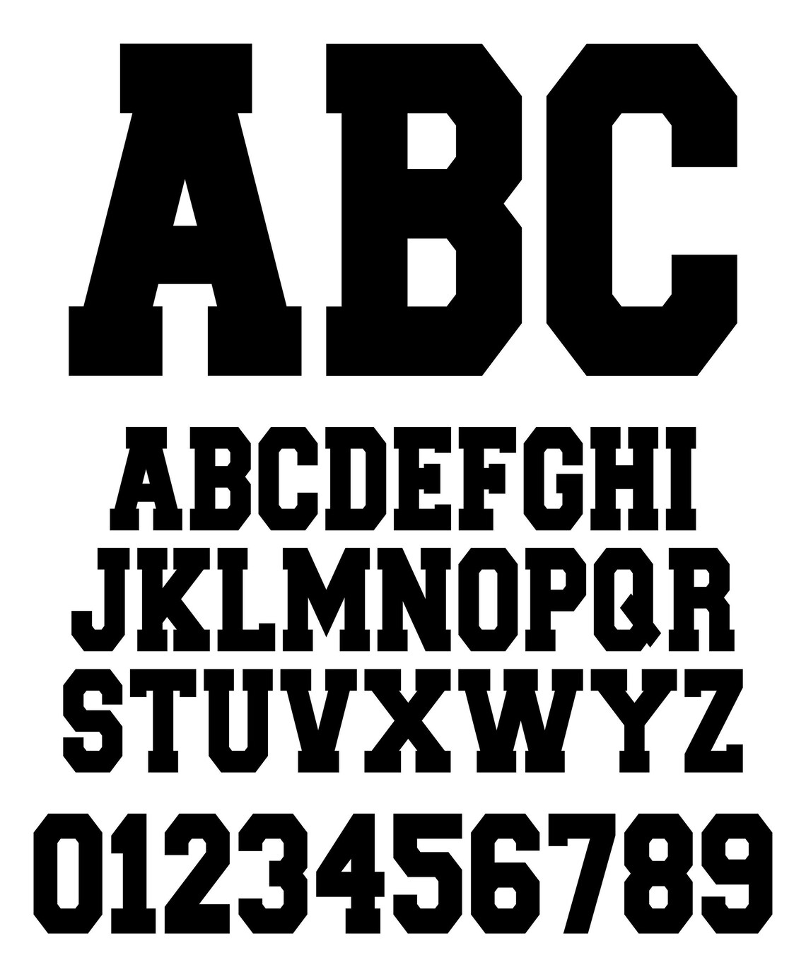 Font College Bold, Sport Font, opentype and truetype Installable Font