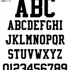 Pro Full Block Font, installable font, TrueType, and BIN File (.bin) for MAC, Instant Download