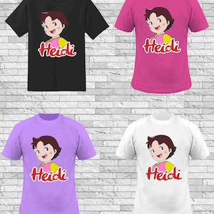 Heidi Una chica de los Alpes, archivos de corte svg para Cricut y Silhouette Cameo - imágenes prediseñadas png -Archivos vectoriales EPS, DESCARGA INSTANTE
