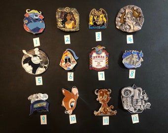 Disney Pins "Choose Yours" Exclusive,Rare, Limited Trading Pins Fantasy Pin