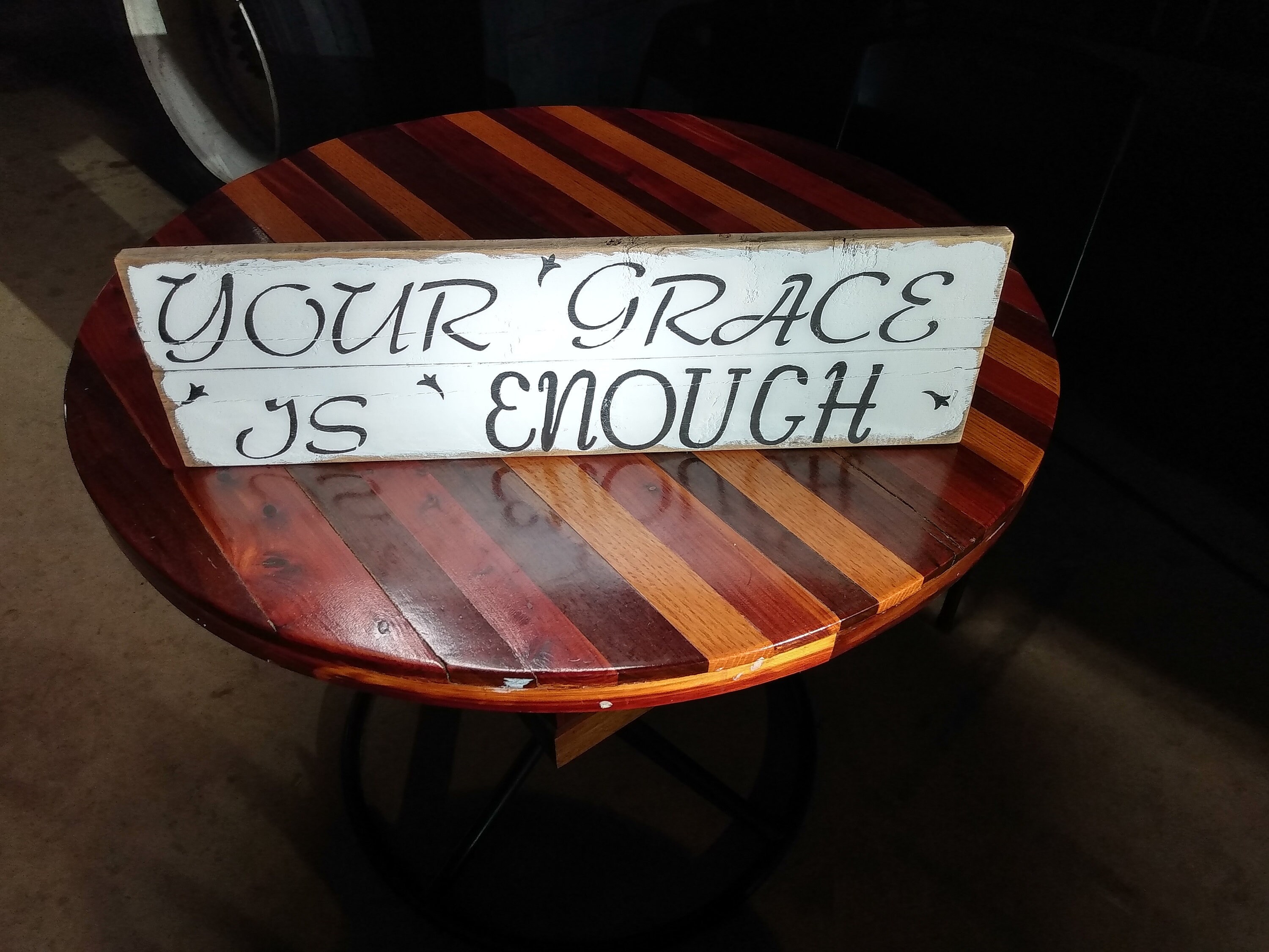 Your Grace is Enough Handmade Wood Sign Etsy UK