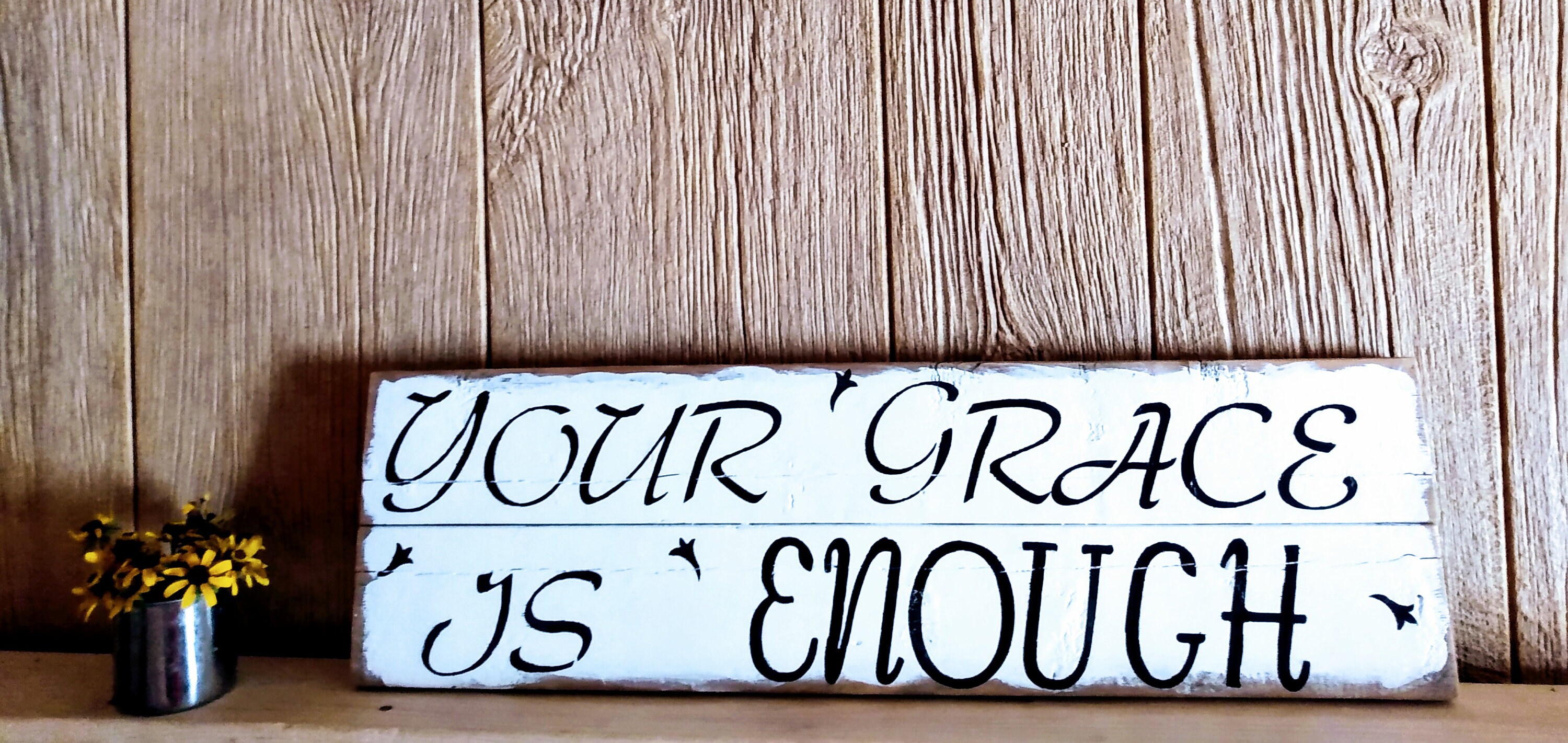 Your Grace is Enough Handmade Wood Sign Etsy UK