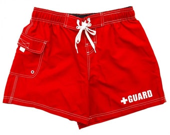 high waisted lifeguard shorts