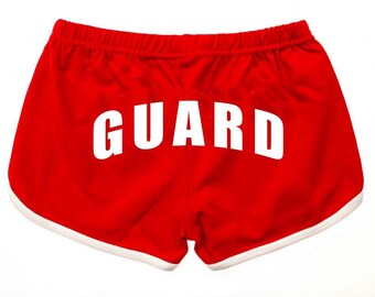 high waisted lifeguard shorts