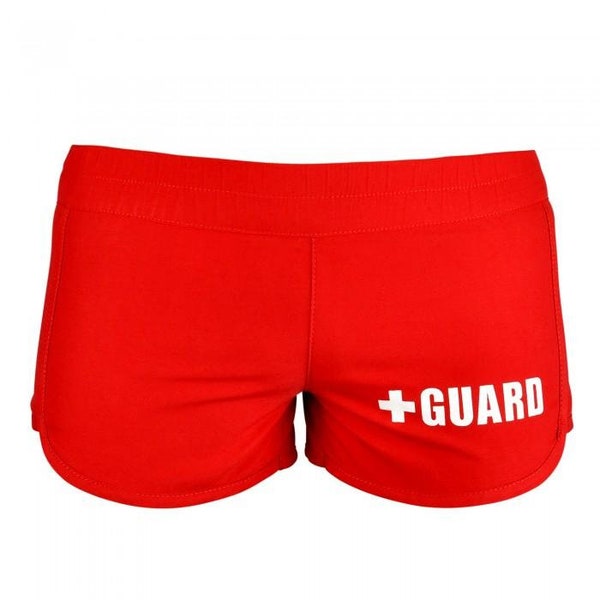 Plus Size Lifeguard Shorts Female Etsy