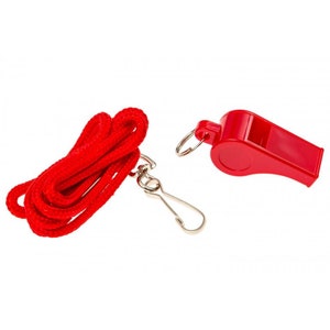 Lifeguard Pea Whistle - Red / Safety / Emergency Accessories