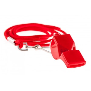 Lifeguard Whistle - Red / Lightweight / Safety / Emergency Accessories