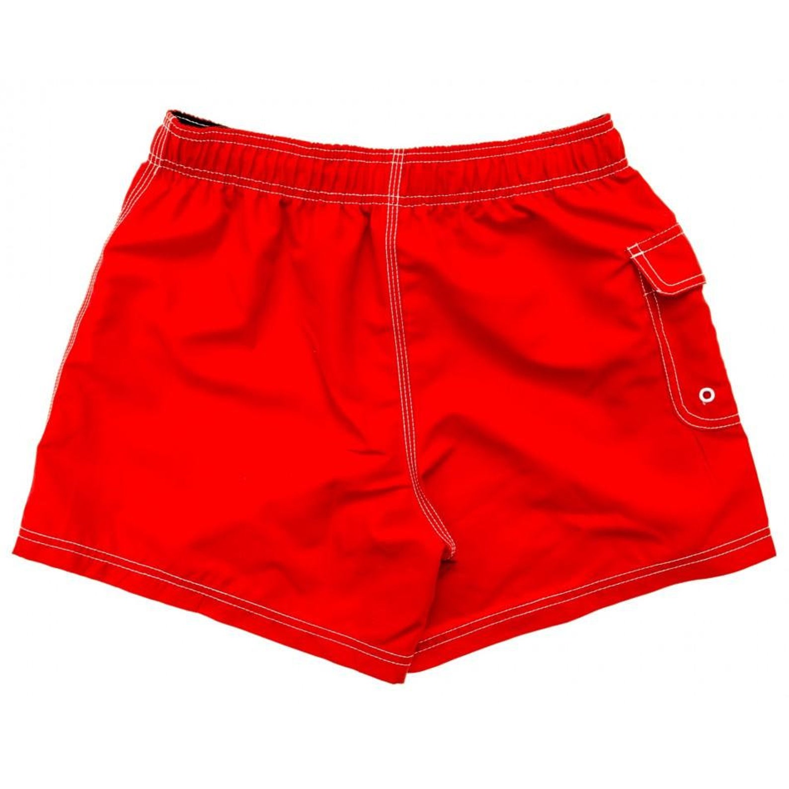Womens Lifeguard Board Shorts 4 Red / 100 Polyester / Etsy