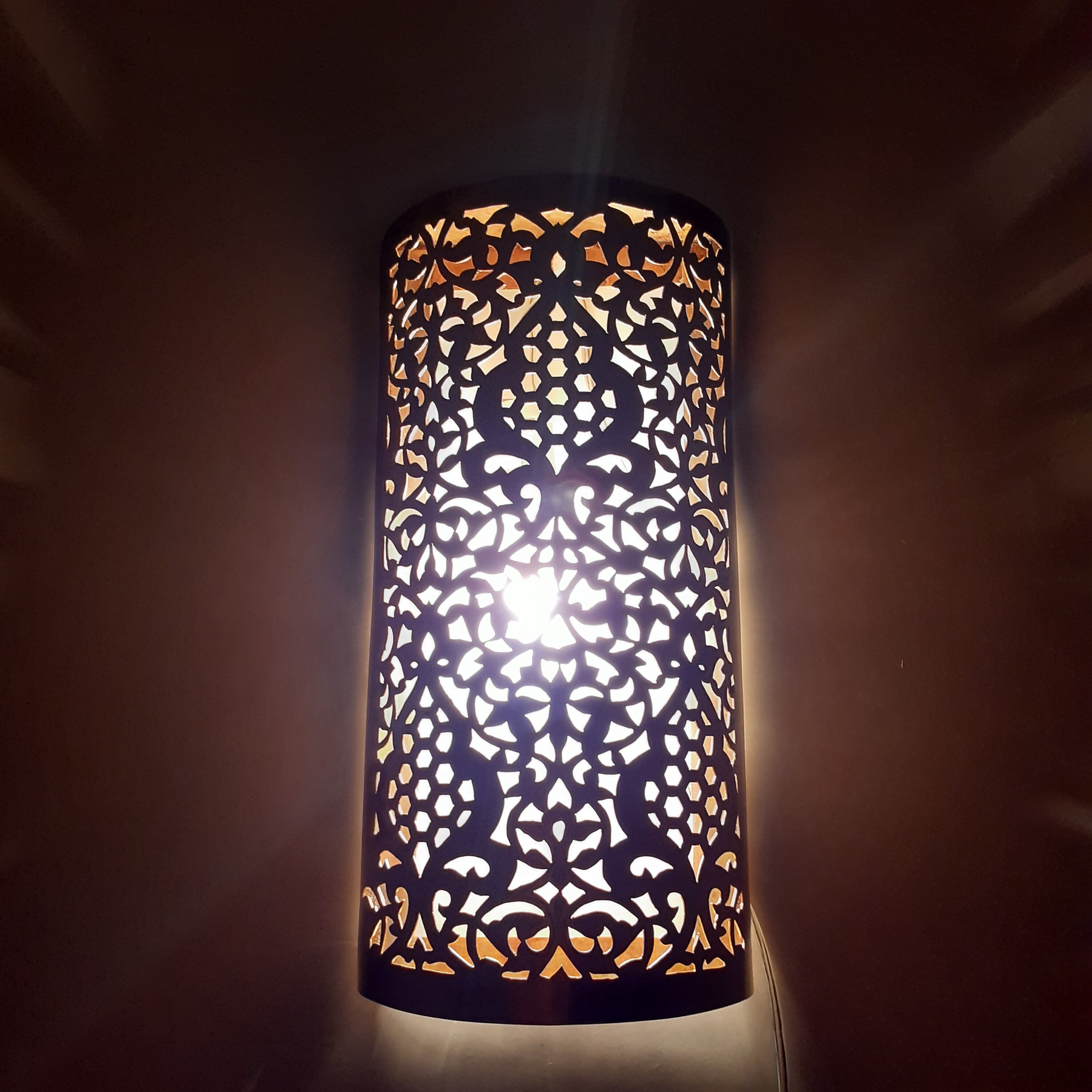 Marocco Lamp Moroccan Brass Wall Lamp Wall Lights Etsy