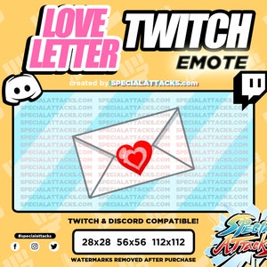 Twitch - Zwietracht Emote | Liebesbrief
