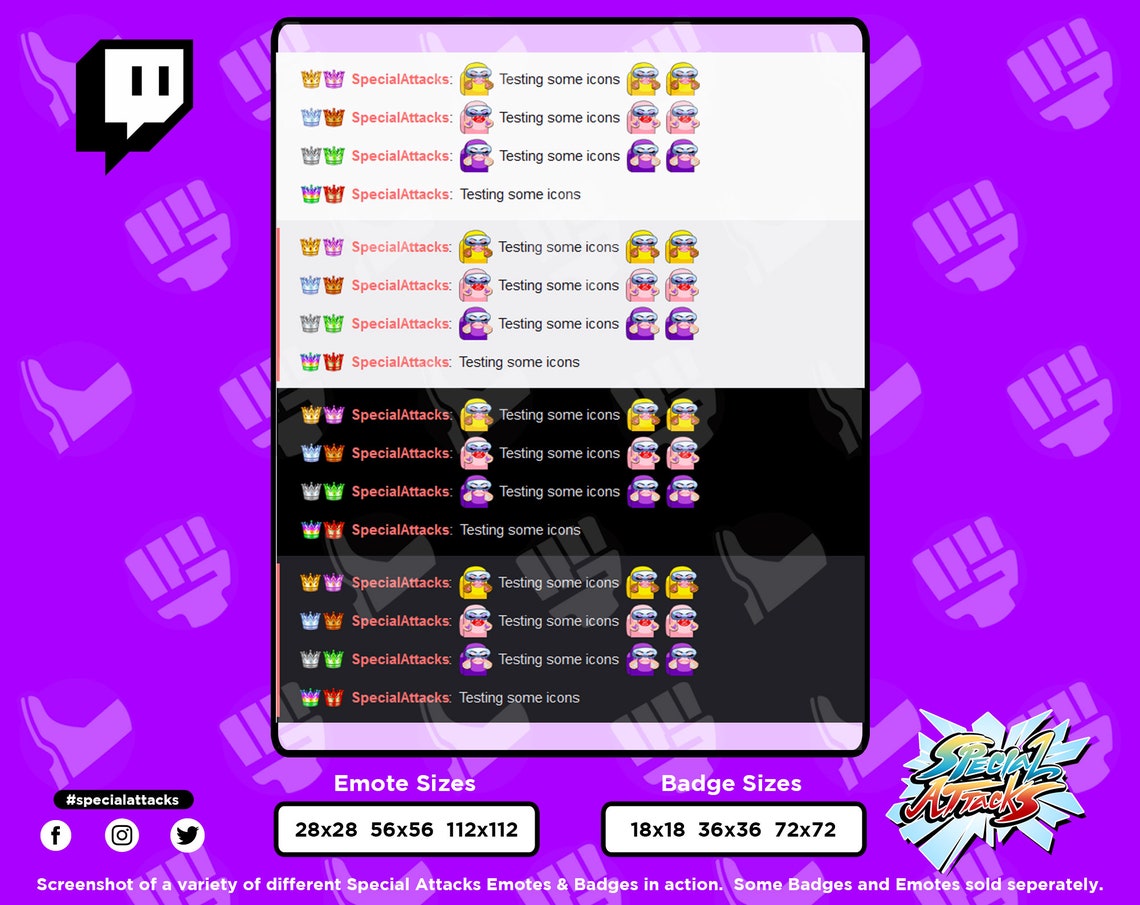 Twitch Discord Emote Pack PeriodT Lips Nails Lashes Emote | Etsy