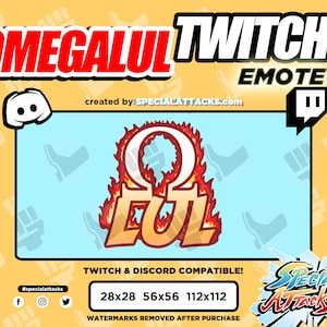 Twitch - Discord Emote | OmegaLUL - Omega Lul