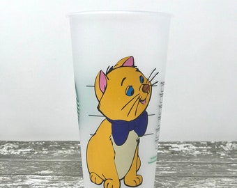 Aristocats Toulouse Starbuck Cold reusable cup tumbler, Marie, the Aristocats cup, Toulouse, Duchess, cat lovers gift