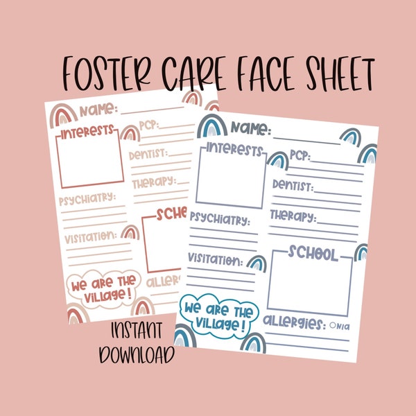 Foster Care - Etsy