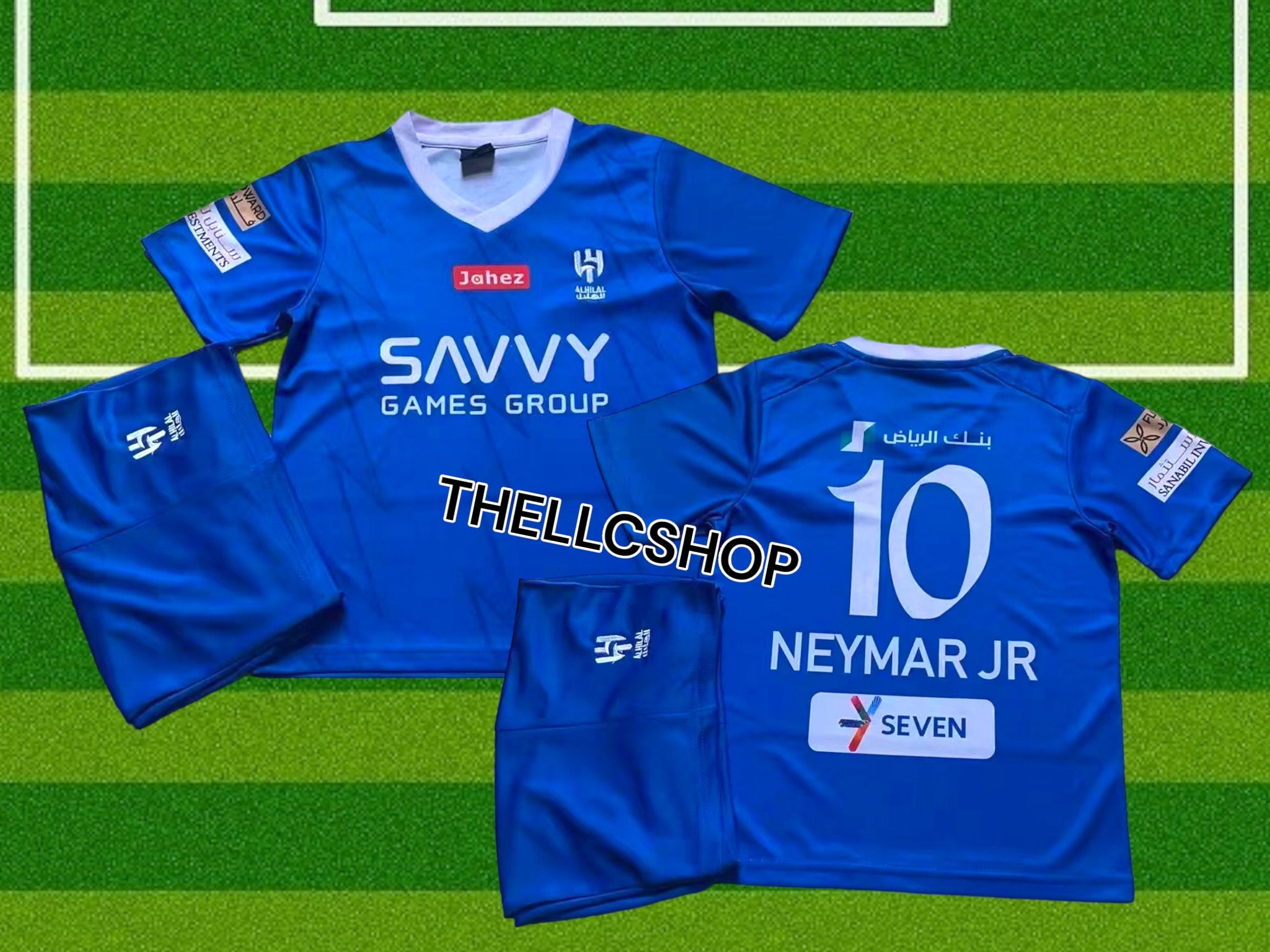 Set niño futbol Neymar Jr Al-Hilal FC - Tu Camiseta