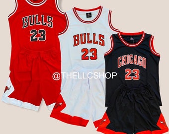 Bulls Kids Jersey Set: Basketball Jersey Sets