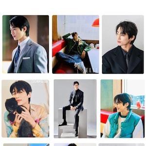 KDrama Actors Photocards| Byeon Woo-Seok | Song Kang | Kang Tae Oh| Nam Joo Hyuk | Wi Ha Joon | Gong Yoo| Song Joong-ki| Ji Chang-Wook