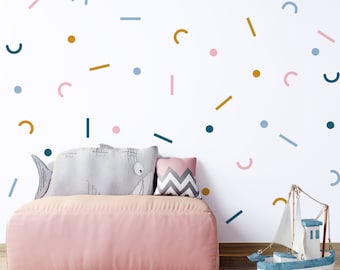 Abstract Shapes Wall Decals | Playroom, Nursery Decor
