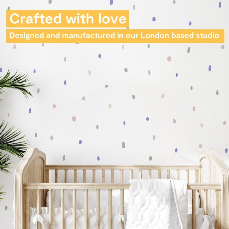 Irregular Polka Dot Wall Stickers Dalmatian Dot Wall Decal Etsy UK