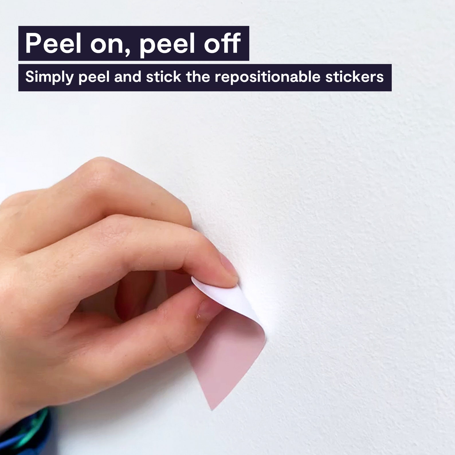 Pink Heart Wall Stickers Heart Wall Decals Girl Bedroom Etsy